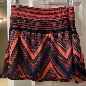 Express- mini skirt with banded waist